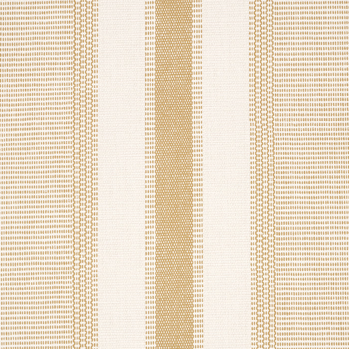 Schumacher Ipala Stripe Vinyl Bisque Wallpaper Sample 5015805