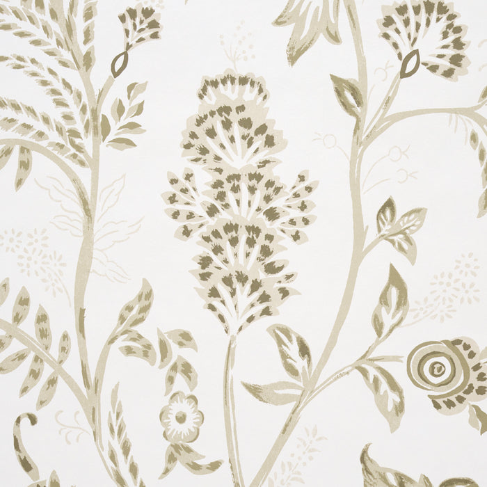 Schumacher Chinoiserie Grande Panel Set Neutral Wallpaper 5015822