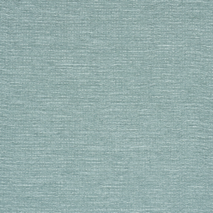 Schumacher Linen Plisse Wallcovering Adriatic Blue Wallpaper Sample 5015890