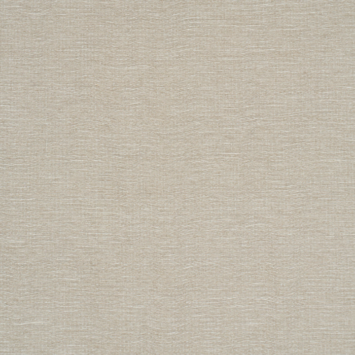 Schumacher Linen Plisse Wallcovering Natural Wallpaper Sample 5015894