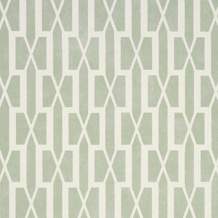 Schumacher Belvedere Celadon Wallpaper 5015911