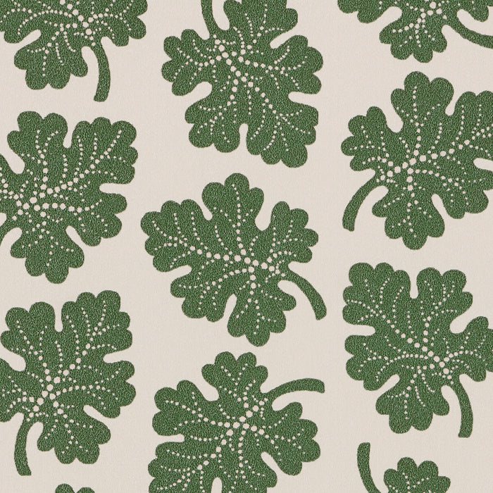 Schumacher Olive Green Wallpaper Sample 5015920