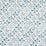 Schumacher Frances Scallop Floral Blues Wallpaper 5015962