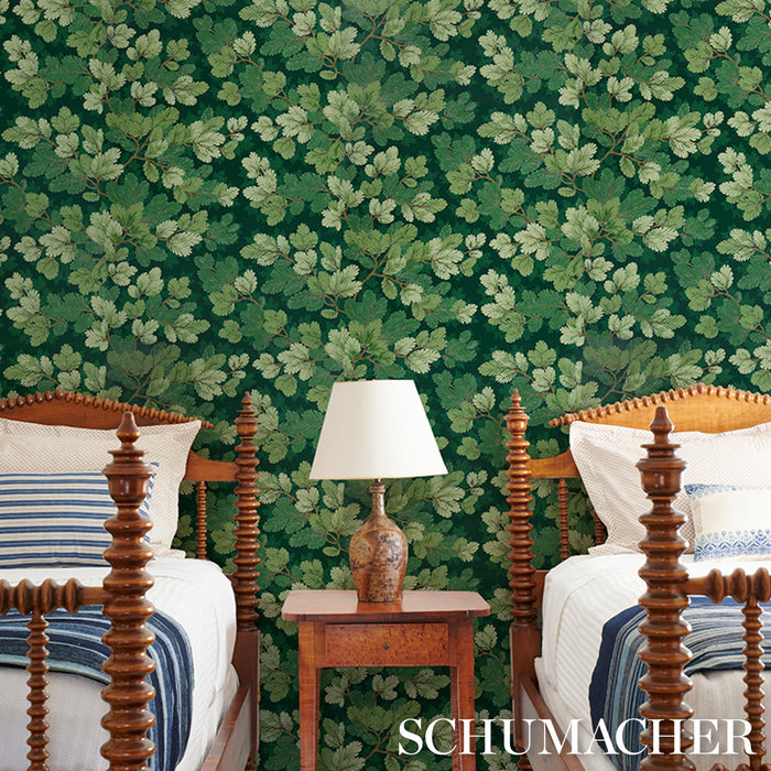 Schumacher Covey Hedge Forest Wallpaper 5016071