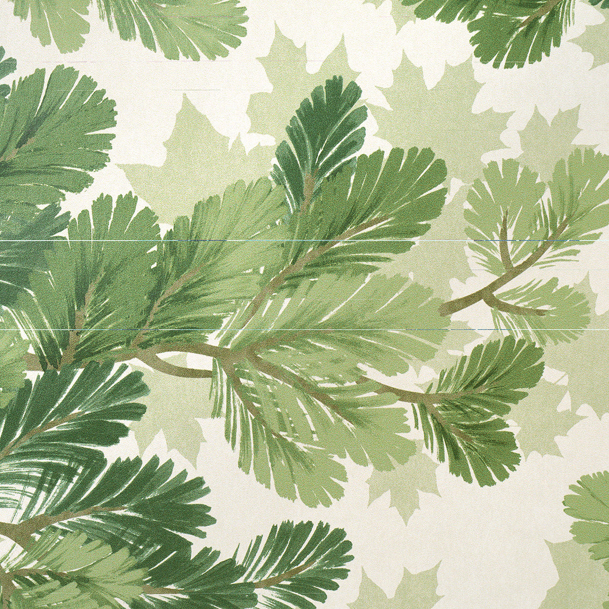 Schumacher Covey Hedge Sage Wallpaper 5016072