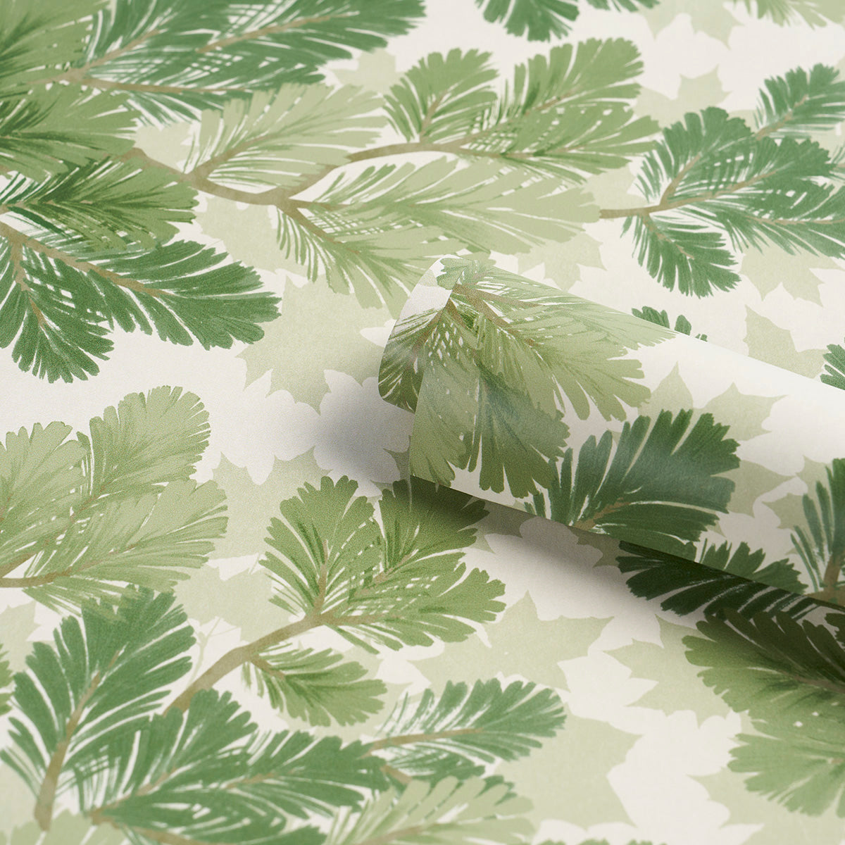 Schumacher Covey Hedge Sage Wallpaper 5016072