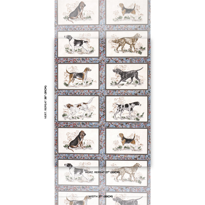 Schumacher Chaser’s Legacy Slate Wallpaper 5016080