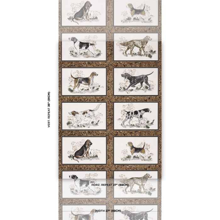 Schumacher Chaser’s Legacy Bark Wallpaper 5016081