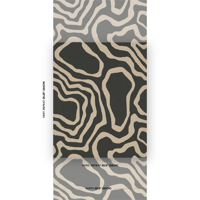 Schumacher Mesa Carbon Wallpaper Sample 5016102