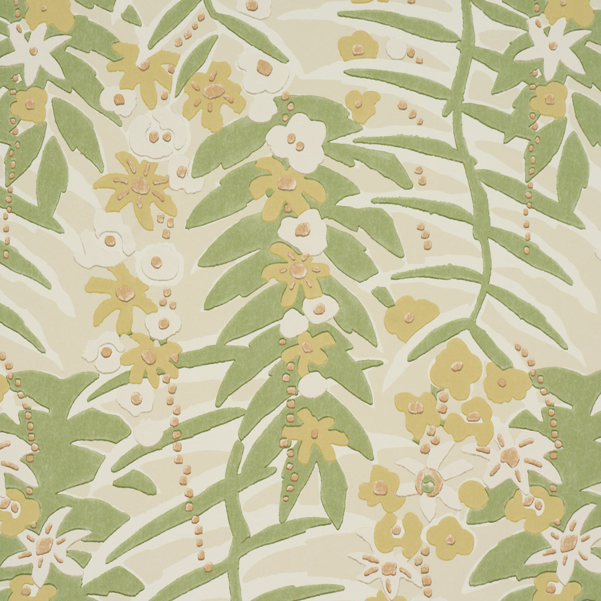 Schumacher Ashbee Botanical Citron Wallpaper 5016251