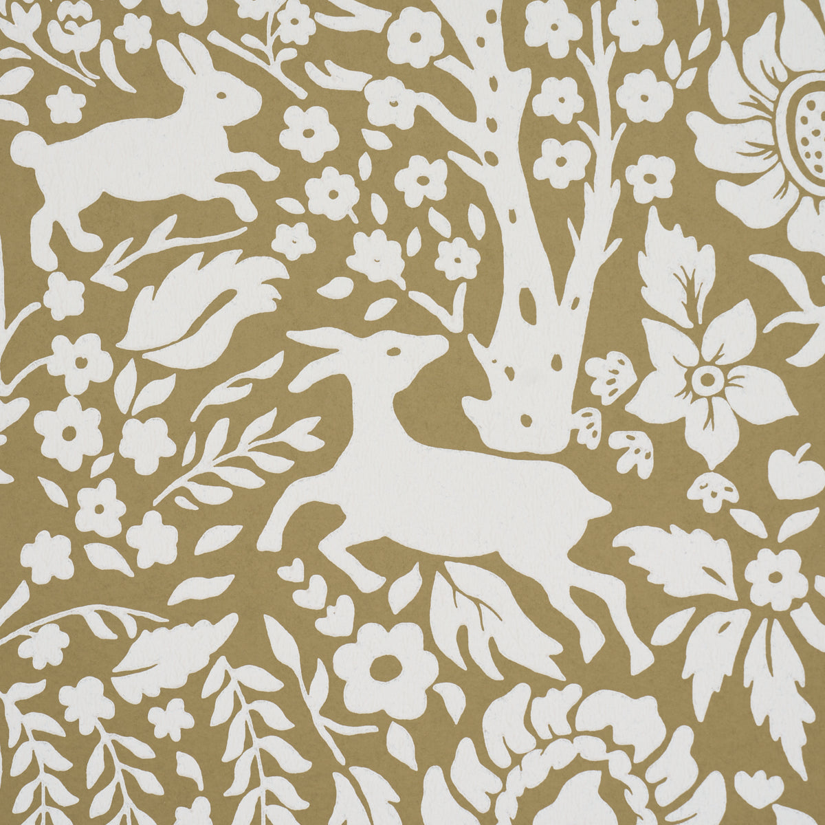 Schumacher Deerfield Moss Wallpaper 5016261