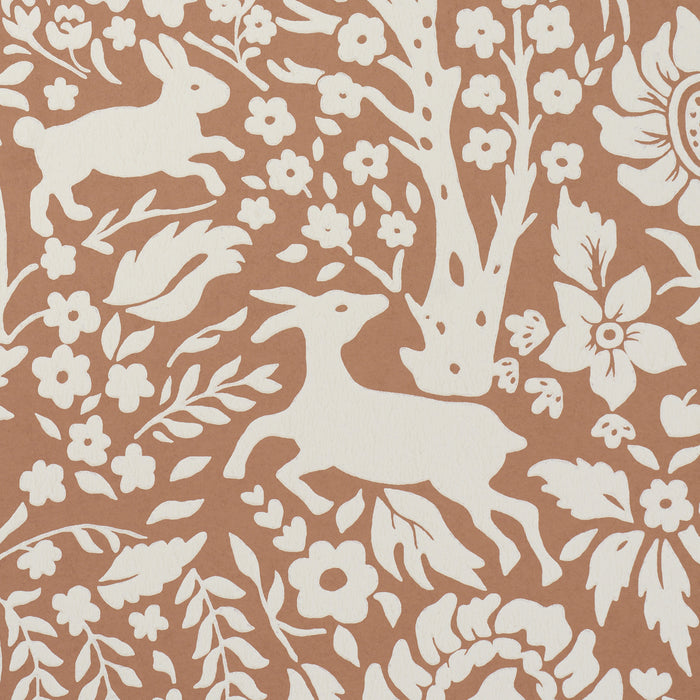 Schumacher Deerfield Spice Wallpaper 5016262