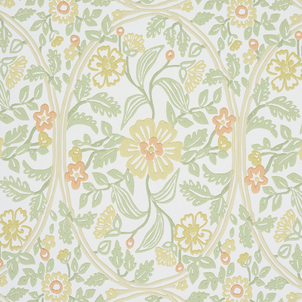 Schumacher Garden Guild Marigold Wallpaper 5016271