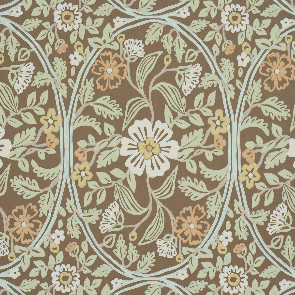 Schumacher Garden Guild Sage Wallpaper 5016272