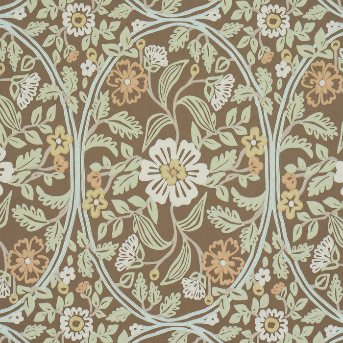 Schumacher Garden Guild Sage Wallpaper Sample 5016272