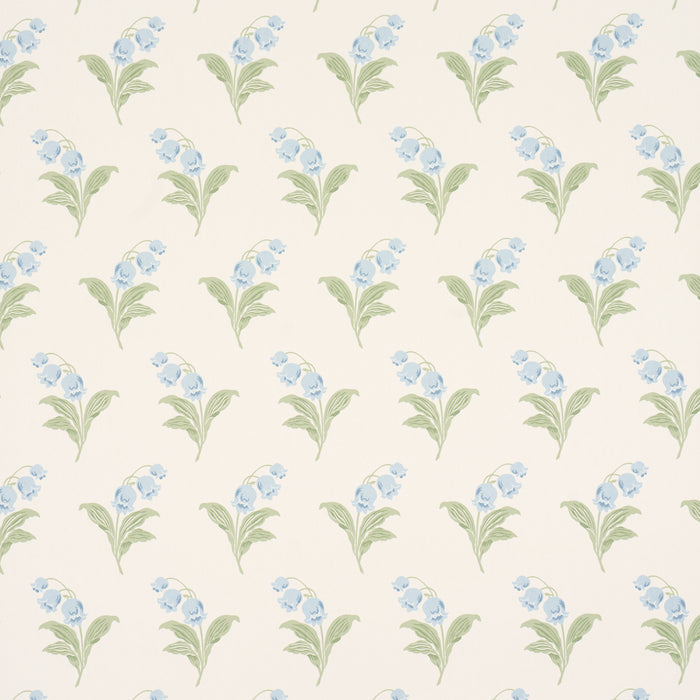 Schumacher Lily Of The Valley Bluebell Wallpaper Sample 5016280