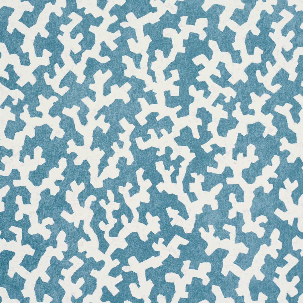 Schumacher Folly Marine Wallpaper Sample 5016290