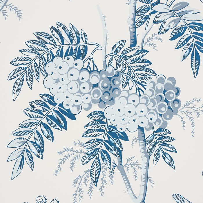 Schumacher Brantwood Vine Porcelain Wallpaper 5016351