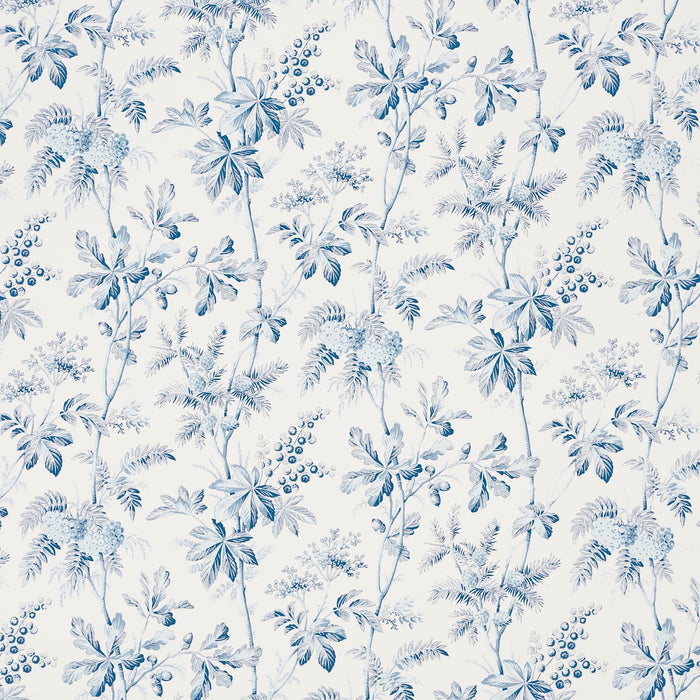 Schumacher Brantwood Vine Porcelain Wallpaper 5016351