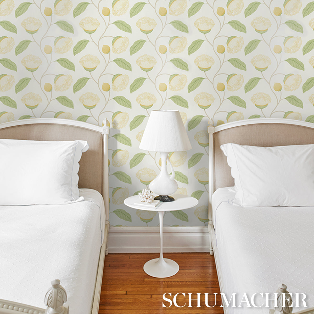 Schumacher Celinda Citrus Wallpaper 5016362