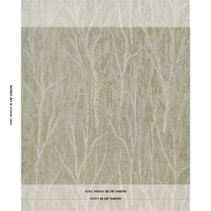 Schumacher Komorebi Illuminated Forest Wallpaper Sample 5016591