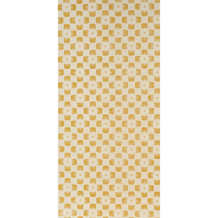 Schumacher Raze Sisal Maize Wallpaper Sample 5016630