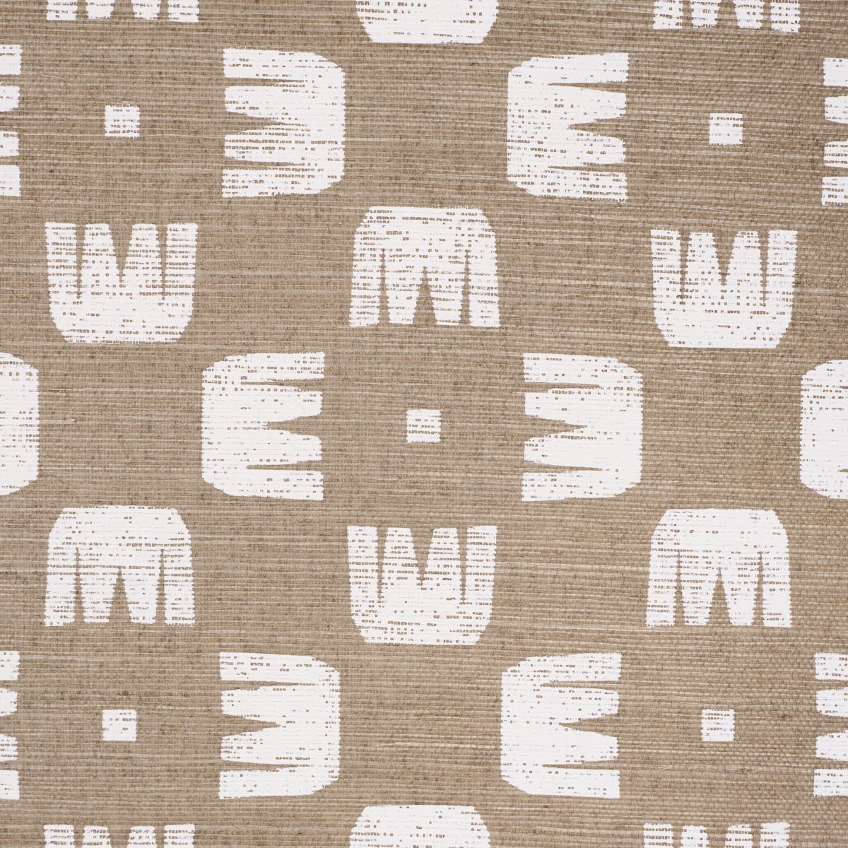 Schumacher Raze Sisal Dust Wallpaper 5016631