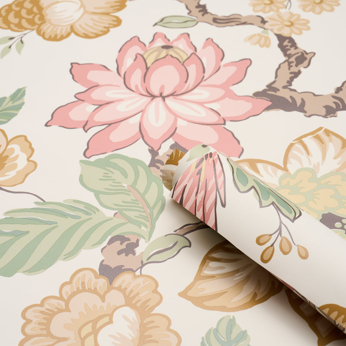 Schumacher Huntington Gardens Pã‰Tale Wallpaper 5016661