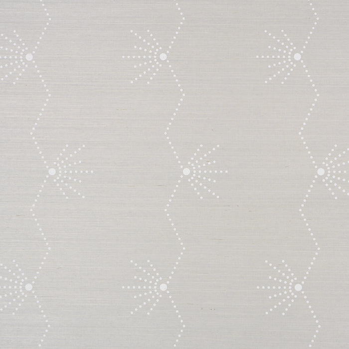 Schumacher RoyÃˆRe Stripe Sisal Dove Wallpaper 5016720