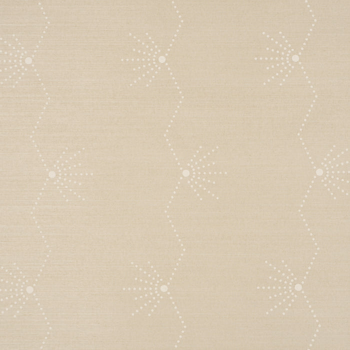 Schumacher RoyÃˆRe Stripe Sisal Sand Wallpaper Sample 5016721