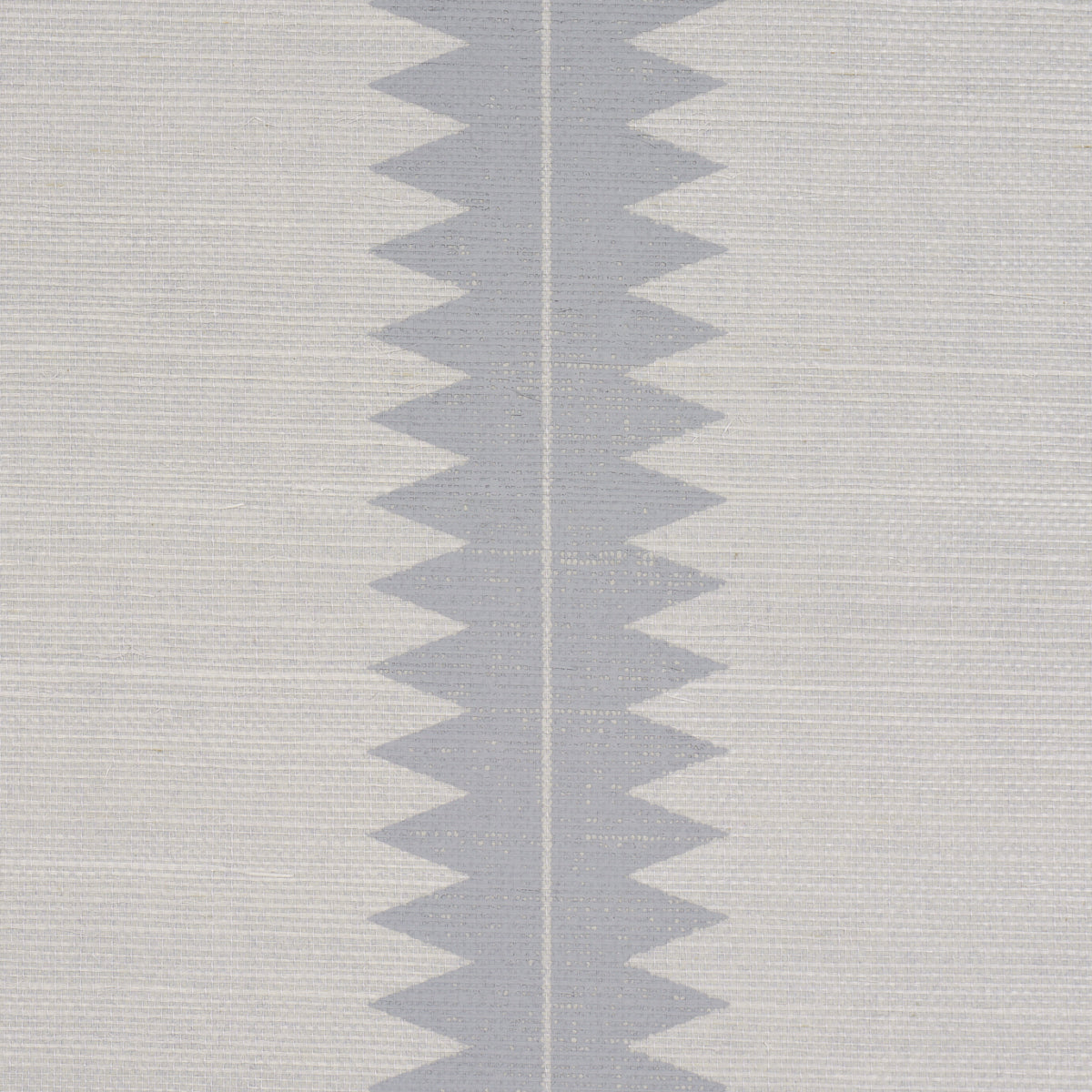 Schumacher Bristle Stripe Sisal Dove Wallpaper 5016741