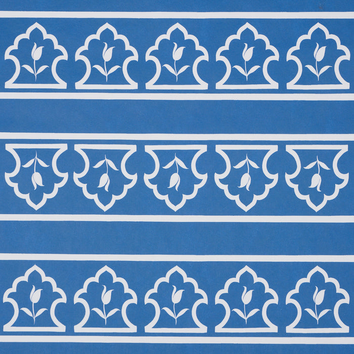 Schumacher Bar Palladio 2 Panel Set Blue Wallpaper 5016830