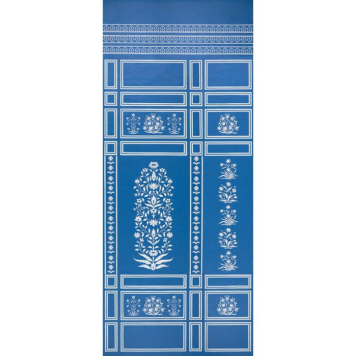 Schumacher Bar Palladio 2 Panel Set Blue Wallpaper 5016830