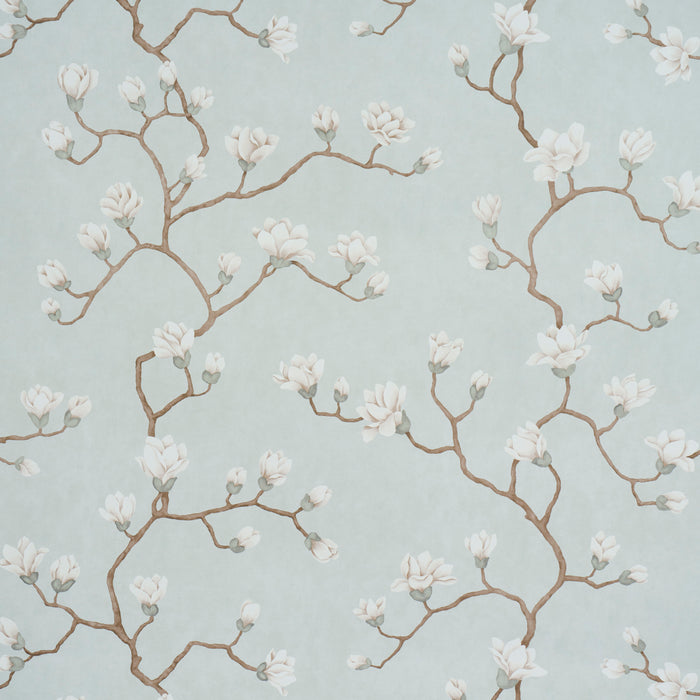 Schumacher Magnolia Tree Dusty Sky Wallpaper 5016930