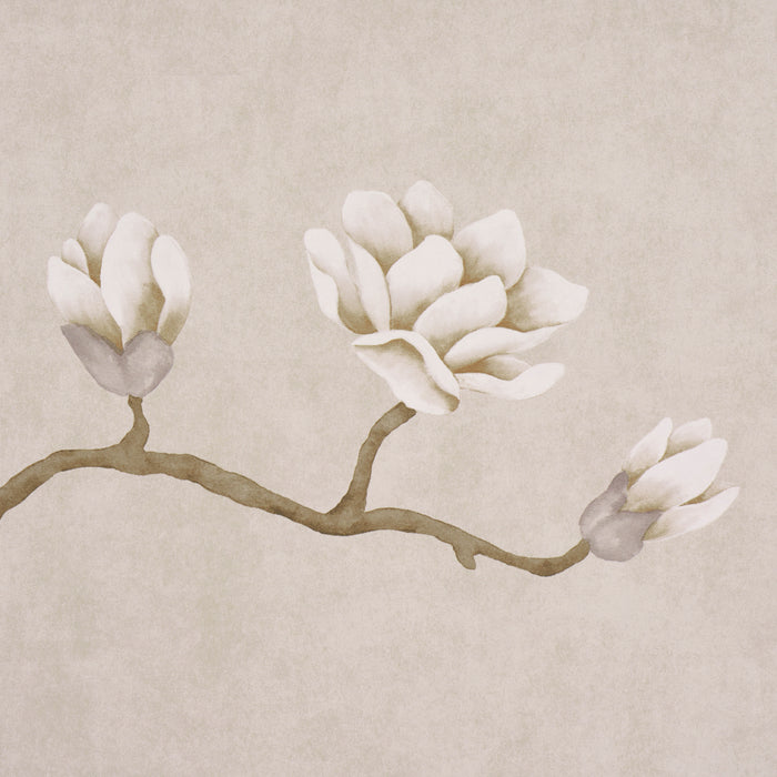 Schumacher Magnolia Tree Grisaille Wallpaper 5016931