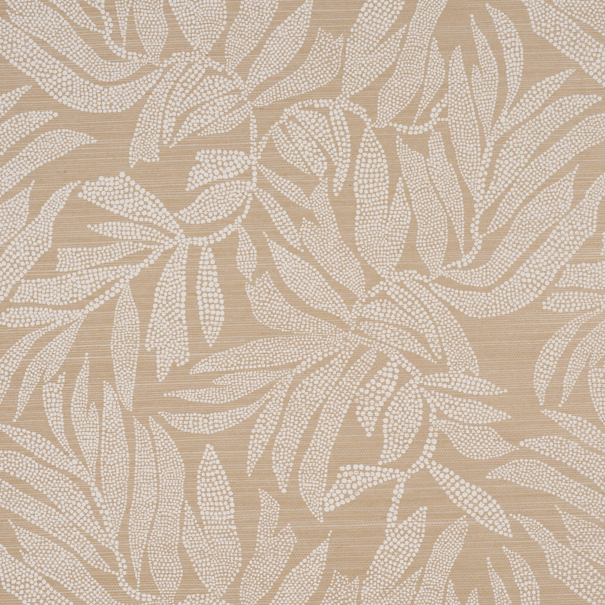 Schumacher Tayrona Palm Mosaic Sisal Playa Dorada Sand Wallpaper 5016950