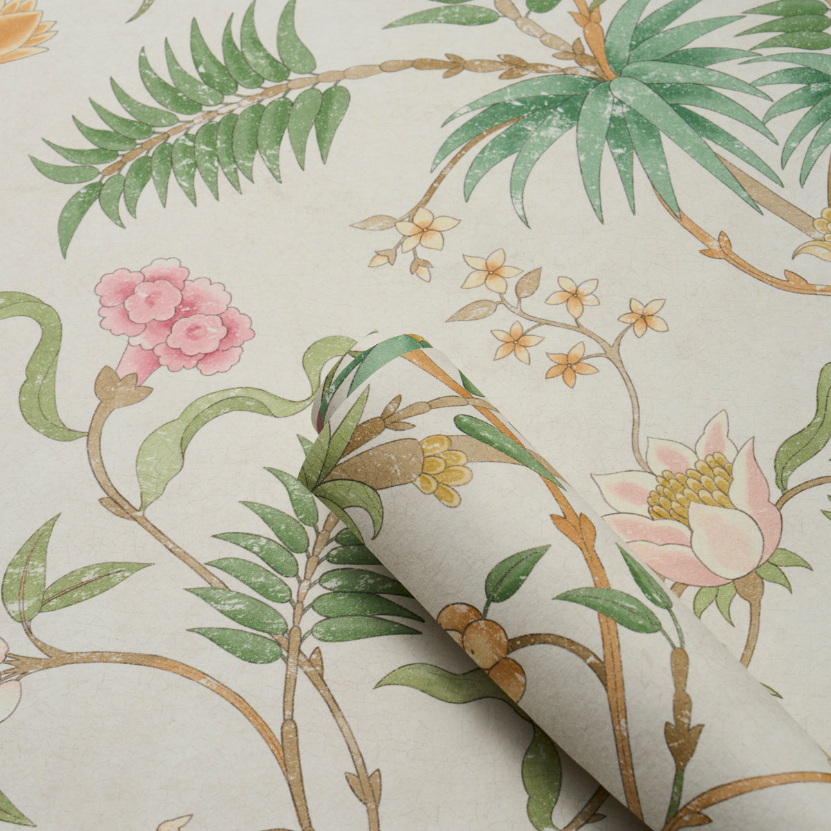 Schumacher Arasi Botanical Petal Wallpaper 5017172