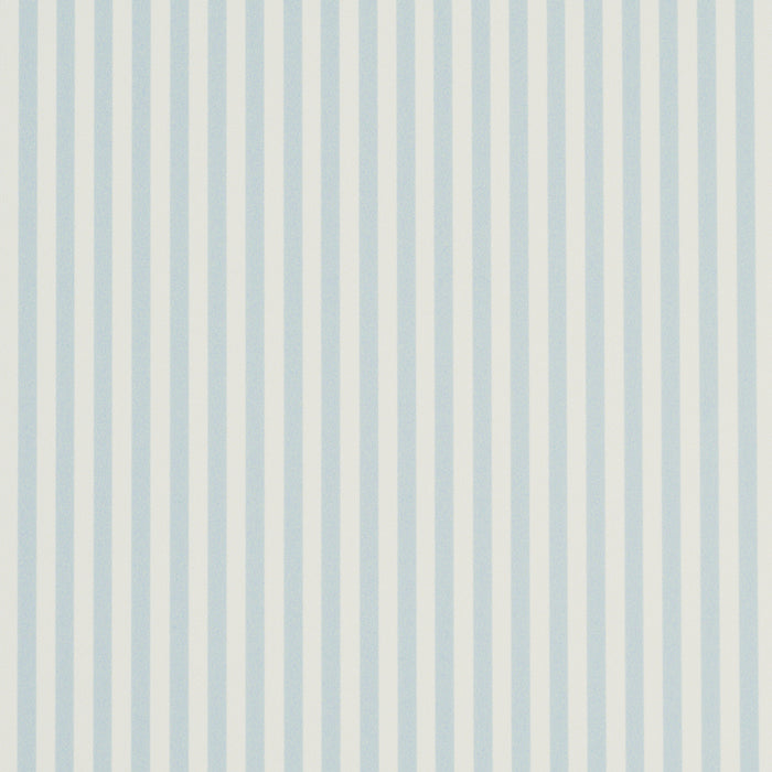 Schumacher Emma Stripe Narrow Sky Wallpaper 5017190