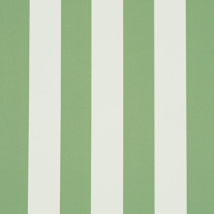 Schumacher Emma Stripe Apple Green Wallpaper 5017216