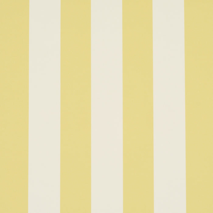 Schumacher Emma Stripe Yellow Wallpaper 5017217