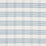 Schumacher Check Rustique Sky Fabric 50205