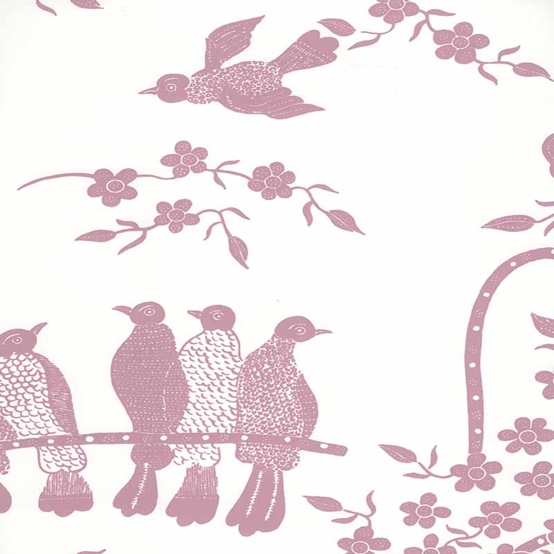 China Seas Birds Ii Lilac Wallpaper 5050-04WP