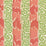 China Seas Bijou Stripe New Shrimp Greens Camel Fabric Sample 5060-06