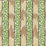 China Seas Bijou Stripe Brown Beige Green Taupe Fabric Sample 5060-12