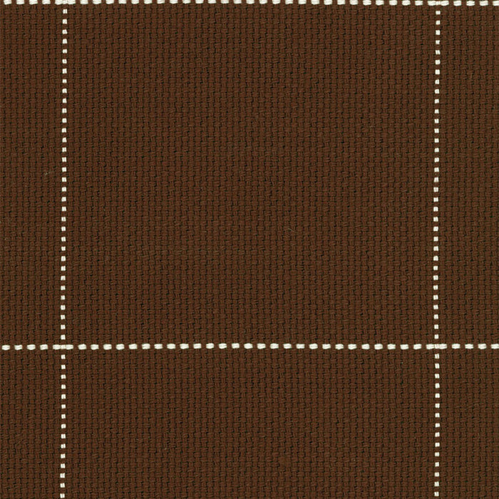 Schumacher Aquitane Brown Fabric Sample 50672