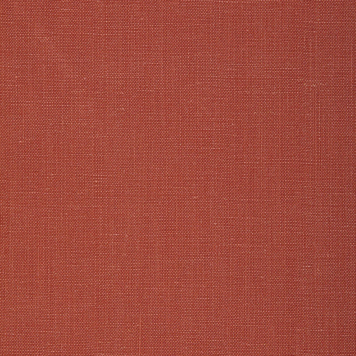 Schumacher Gweneth Linen Tomato Red Fabric 50828