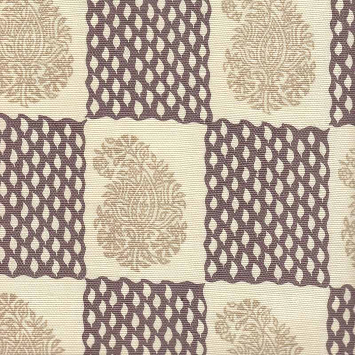 China Seas Bangalore Taupe Brown Fabric Sample 5090-01