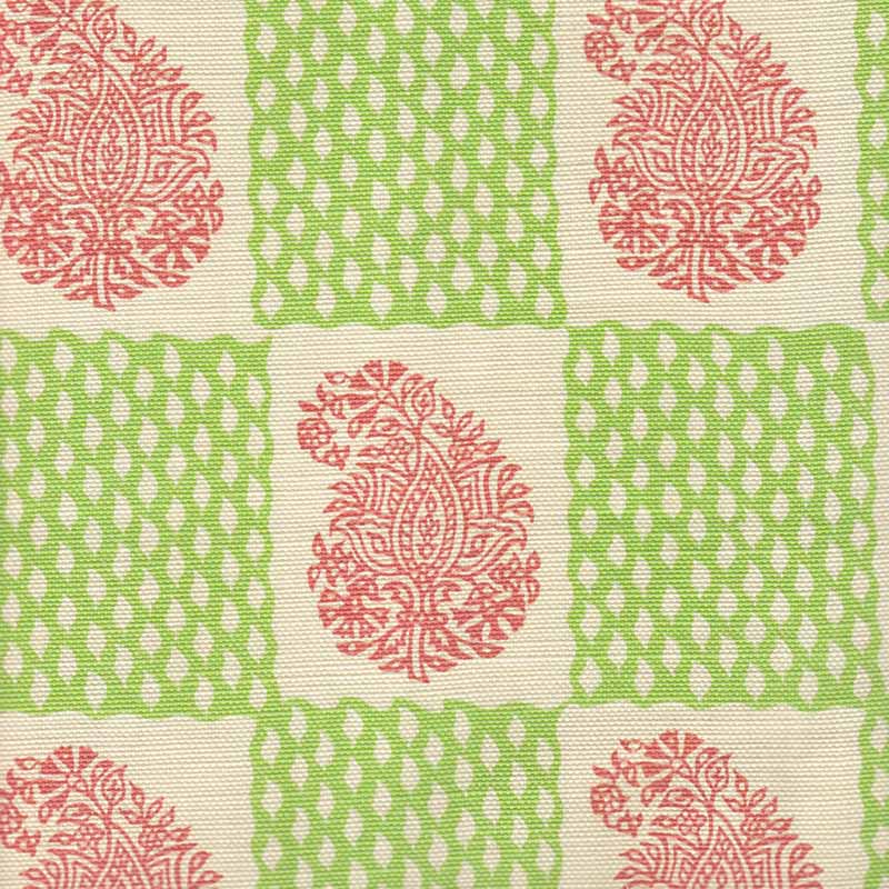 China Seas Bangalore New Shrimp Grass Green Fabric 5090-07