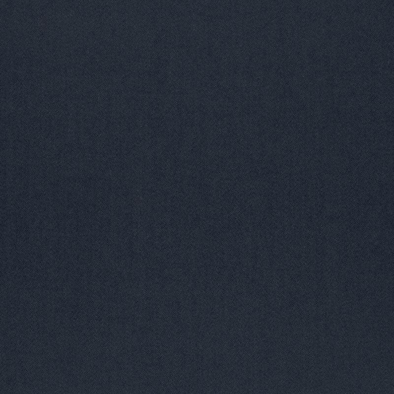 Schumacher Prestwick Wool Satin Indigo Fabric 51558