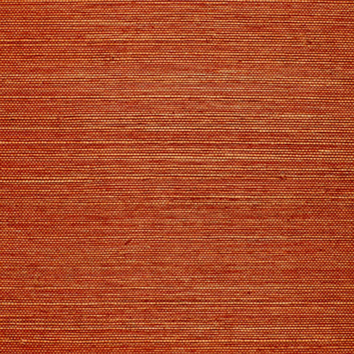 Schumacher Ningbo Sisal Russet Wallpaper Sample 524314